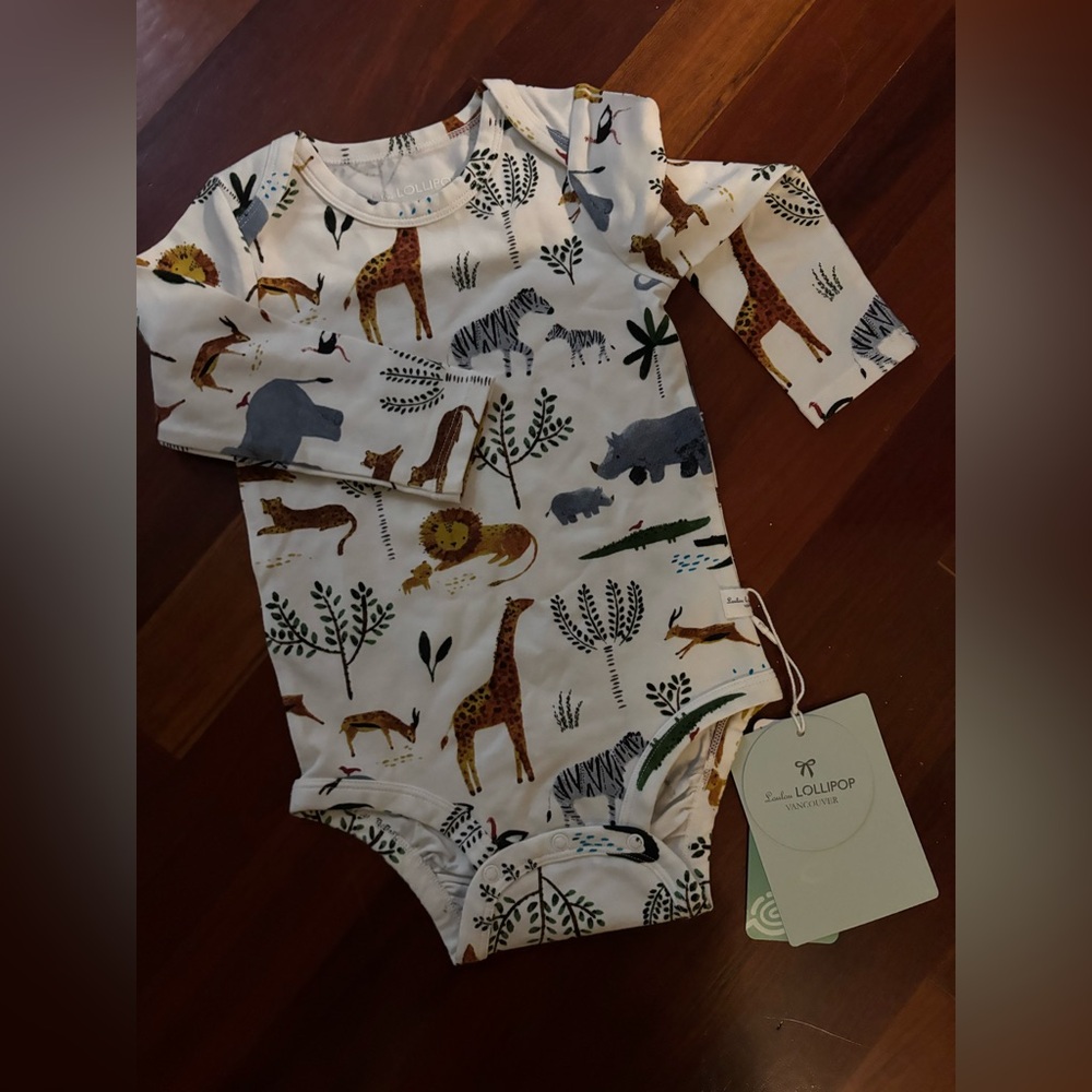 NWT loulou lollipop onesie